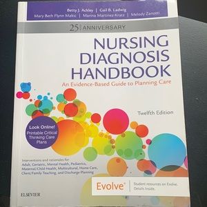 12th edition Nursing diagnosis handbook
